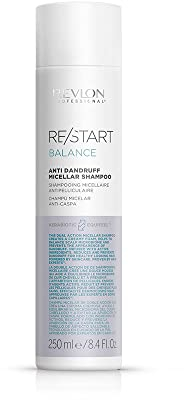 REVLON PROFESSIONAL RE/START BALANCE ANTI-DANDRUFF MICELLAR SHAMPOO, Shampoo Micellare Anti-forfora, Shampoo per il Cuoio Capelluto 250ml