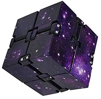 2021 - Cubo a risvolto Infinity, Infinity Cubo Fidget Fidget per sviluppare il cervello antiansia, stress, durata dell'adulto