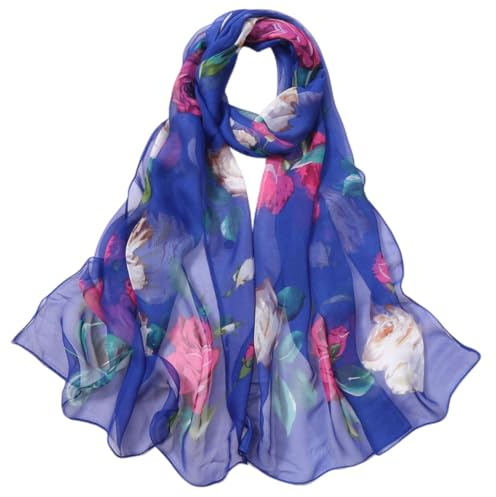 FAIRYGATE Écharpe Foulard Longue Mode Foulards en Georgette Châles Femme D'été Cool de Plage Etole Femme Hiver pour Fille Pashmina, DA52