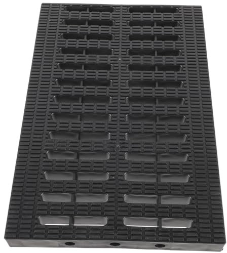UKCOCO Drainage Grate Outdoor: Outdoor Drainage Channel Grate Plastic Sink Drain Cover for Houseside Pavement Yard Patio Commercial,20x30x2.5cm