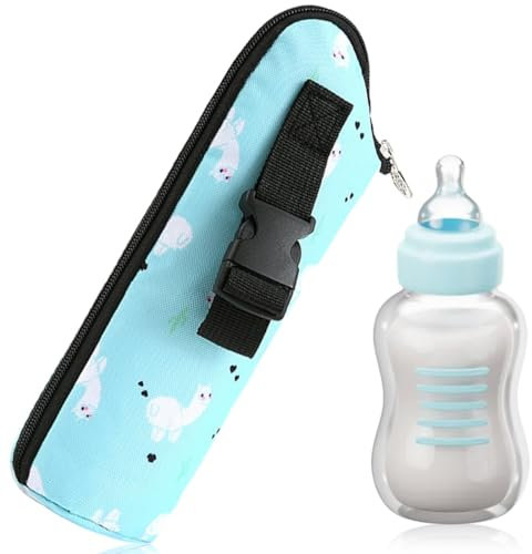 XENQITO 1Pcs Borsa Isotermica per Biberon, Borsa Termica per Biberon con Strato Isolante, Portabiberon Termico, Isotermico Porta Biberons, Thermos Portabiberon, Borsas Da Viaggio Portatile