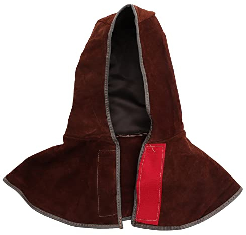 SHINEOFI Flame-retardant Welding Protective Hood Neck Protection, Head Cover Welder Cap for Men and Women, Anti-splash Safety Protective Caps for Welding Work Random Color