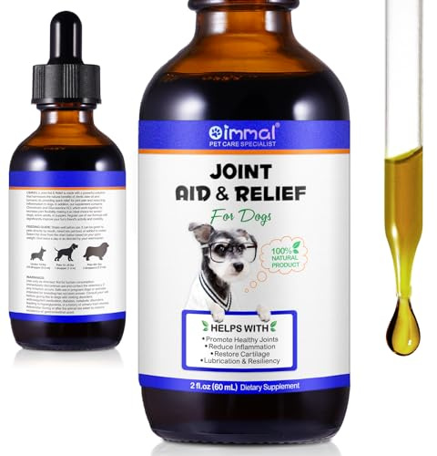 Tooffi Pain Relief For Dogs,Joint Support Liquid for Dogs,Dog Joint Relief Supplements,Dog Arthritis Pain Relief, Dogs Hip & Joint Care For Dogs, Hip and Joint Supplements,Deep Sleep for Cat & Dog