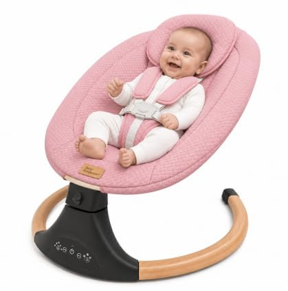 Baby Elegance Allta Electric Baby Swing Chair with Comfortable Seat (Pink)