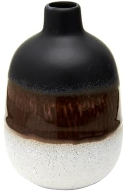 Sass & Belle Mojave Glaze Black Vase