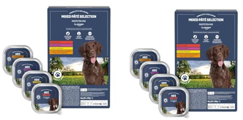 by Amazon Lot de 40 Paquets de Nourriture pour Chien, mélange de pâtées, 300 g (Anciennement Lifelong !)