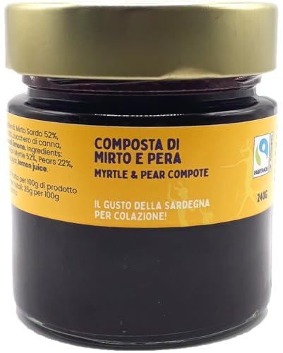 Composta di Mirto e Pera - 3x240gr - Nostos