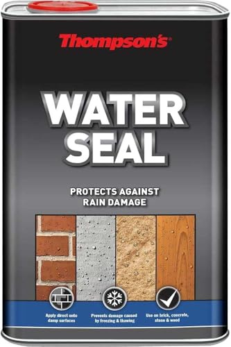 Thompsons Water Seal Clear Waterproof Protector 1L Wood Masonry | Clear deep-penetrating waterproof protector for brick, concrete, stone and wood. Helps reduce water absorption and damage.