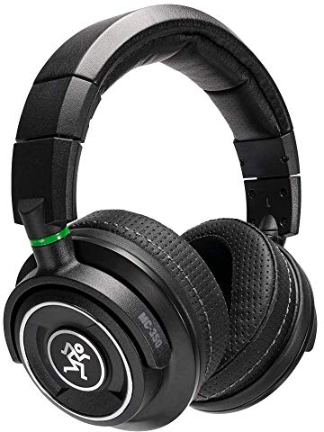 MACKIE MC-350 auriculares profesionales con transductores de 50 mm para monitorización en estudio, DJ, creación de contenidos y escucha doméstica