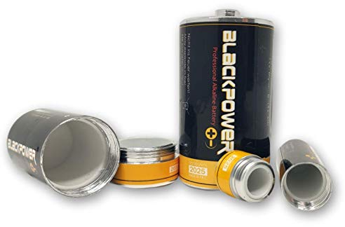 EKNA - Escondite para dinero, juego de 3 pilas, artículo para viajes