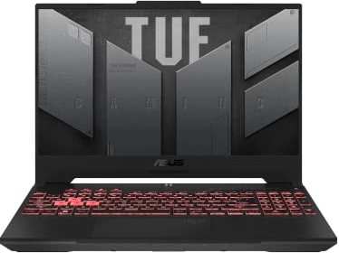 Asus TUF A15 Gaming Laptop | 15,6 Full-HD 144Hz matt IPS Display | AMD Ryzen 7-R7-6800H | 16 GB RAM | 512 GB SSD | NVIDIA RTX 3050 | Windows 11 | QWERTZ Tastatur | Mecha Grey