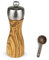 Peugeot Classic Fidji Pfeffermühle, Geschenkset, Olivenholz, 15 cm, mit Gewürzschaufel aus Holz