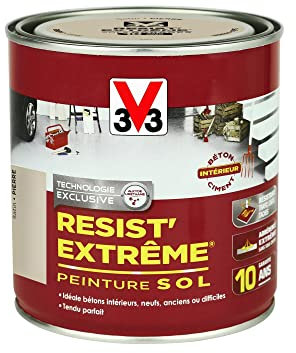 V33 Peinture sols garage - Résist'extrême® - Pierre 0,5L