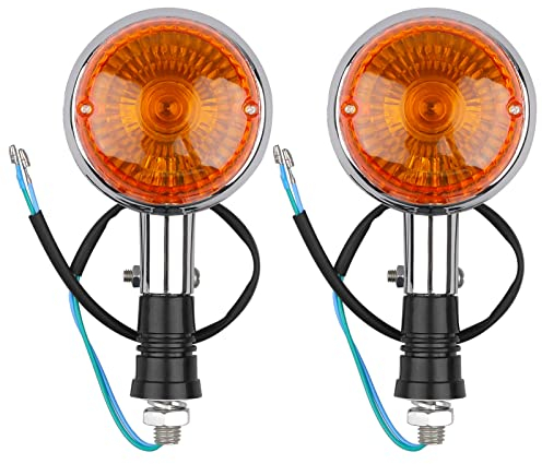 Altamejor Blinker Motorrad Tagfahrlicht, Motorrad Blinkerleuchten Blinker Lampe Kit für Yamaha Virago XV 250 400 535 920 1000 Moped IP65 Wasserdicht