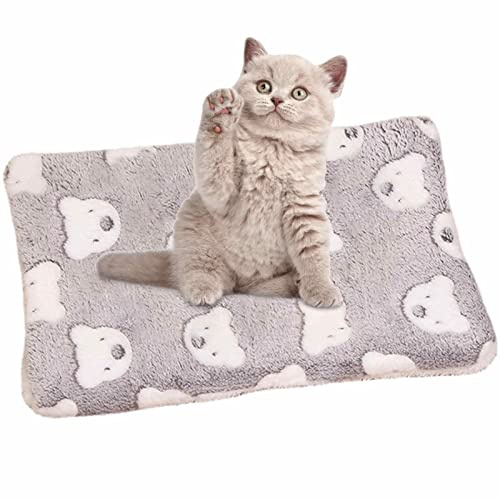 Manta relajante para gatos, franela para perro, caja para cachorros | Manta y antiestrés para perros y gatos tamaño pequeño mediano