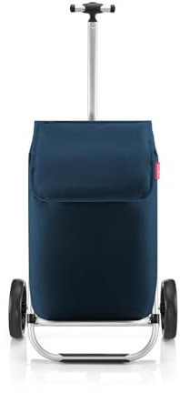 reisenthel Shopping Trolley Dark Blue - Leichter, geräumiger Shopping Trolley für den Wocheneinkauf