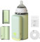 Flaschenwärmer Baby Unterwegs, 6000 MAh Tragbarer USB Flaschenwärmer Unterwegs mit LCD-Display&Nachtlicht, Baby Bottle Warmer Babyflaschenwärmer mit 6 Einstellbare Temperatur, für Hause&Reisen
