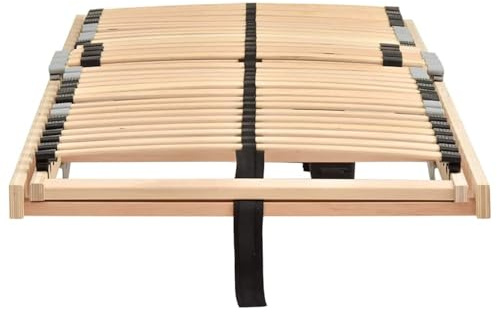 Gecheer Beige Electric Slatted Bed Base for Single Mattress, 80x185x9cm, Indoor Use, No Plug Included Model42015269