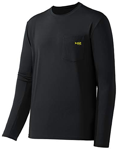Bassdash Camiseta de Manga Larga para Hombre UPF 50+ Performance Protección Solar UV Pesca Senderismo Camisetas Deportivas
