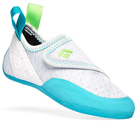 Black Diamond Unisex Kinder Kid's Momentum Kletterschuhe Weiß/Grau/Türkis 1