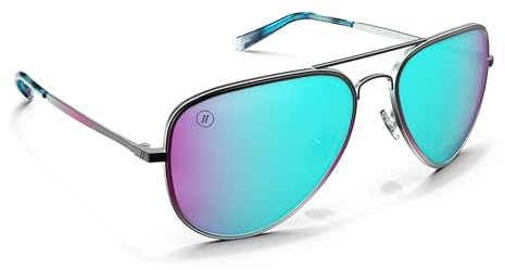Blenders Eyewear A Series – Aviator Style Polarized Sunglasses – 100% UV Protection – For Men and Women – Planet Nine
