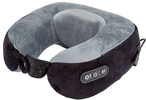 Crivit Silvercrest Nacken Massagekissen Massagegerät mit Akku - Shiatsu Nackenmassagekissen - Heimgebrauch