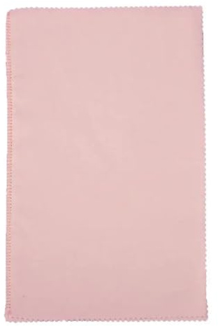 Chiffons de Nettoyage pour Bijoux Grand chiffon d'essuyage multicouche en argent, 1 pièce, polissage de bijoux, nettoyage(Pink)
