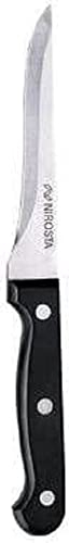 Nirosta Fackelmann Mega Coltello Per Disossare, Acciaio, Nero/Argento