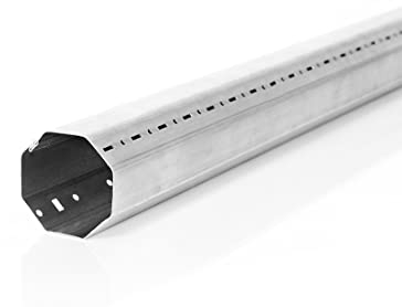 Tube octogonal pour volet roulant - Diam. 40 & 60mm - Recoupable (Octogonal 40 mm, 1m)