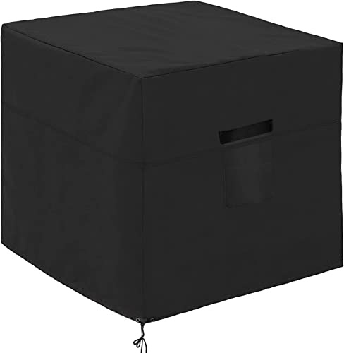 Little World Air Conditioner Cover For Outside Unit, Universal Veranda Winter AC Cover American Standard Furniture Central Outdoor Vent Full 24x24x30 Inch, Square Visit the Little World Store