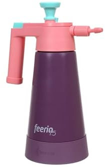 Professionelles KWAZAR VENUS-Spritzgerät –360° [1,5L] System verstellbare Düse sicher und vielseitig - Druck 2,2 bar - für Garten, Haus und Grundstück, Lavendel