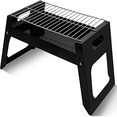 MYVVKIA Parrilla De Barbacoa Portátil Al Aire Libre, Parrilla De Barbacoa De Acero Inoxidable, Parrilla De Barbacoa De Carbón, Herramientas De Barbacoa Parrilla De Barbacoa Pleg