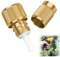 Alovez 1Pcs Garden Expandable Hose Repair, Faucet Adapter Water Hose Connector Expandable Garden Hose Repair Kit for Garden Hose Replacement Brass Hose Connectors Pipe Adaptor