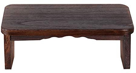 Japanischer Meditationshocker aus Massivholz für Zen-Yoga-Praxis