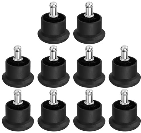 Alipis Lot de 10 Bouchons de Pieds pour Chaise en Plastique Solide Protections Antidérapantes pour Meubles Tapis de Chaise de Bureau Butées Fixes pour Tabourets Accessoires