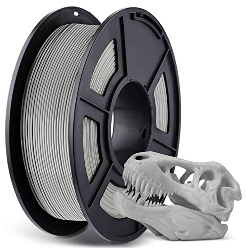 ANYCUBIC Filament 1.75 PLA Textur Grau, 1kg 3D Drucker Filament PLA, Filament 3d Druckmaterialien, Vakuumverpackung, Ordentliche Spule, Intelligente Identifikation