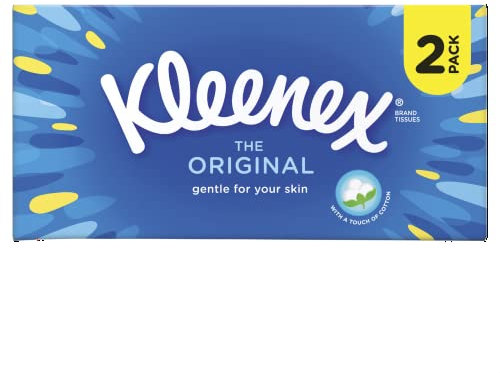 Kleenex Original Mouchoirs - 2 Boites (144 Mouchoirs au total)