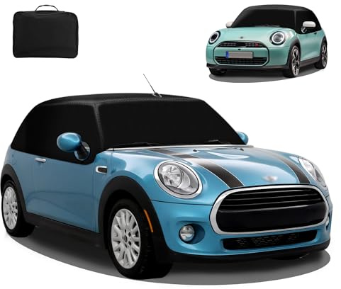 MaxEarn Mezza copertura per auto per BMW Mini Cooper Cabrio Convertible R52 R57 F57 2005-2023, tessuto Oxford 600D su misura copertura protettiva per capote, oscurante, resistente alle intemperie