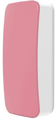 WallDeca Whiteboard Schwamm Magnetisch, Radiergummi mit Filzunterseite, ergonomischer Reiniger, Whiteboard Cleaner, stark haftend, für Smartboard, Klassenzimmer, Büro, Zuhause, Rosa