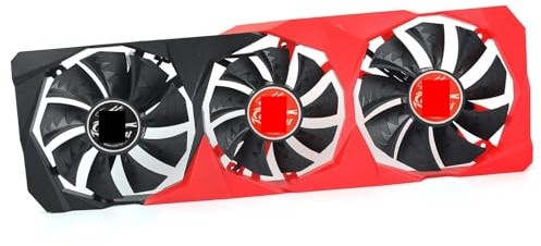 Partie de refroidissement de l'ordinateur Ventilateur de refroidissement de 87 mm de rechange pour carte graphique RTX 3060 3070 3080 Ti 3090 NB 12G-V (Fan with Shell)
