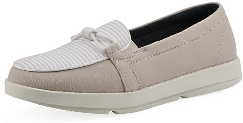 Island Surf Women's Gia Boat Shoe, Taupe, 11 M