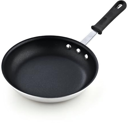 Cooks Standard Nonstick Frying Pan 10-Inch, Heavy Duty Skillet Pan, Professional Aluminum Omelette Pan,Metalic