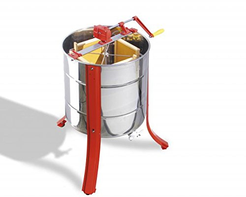 Lega Tangential Honigschleuder für 4 Waben mit Handantreib