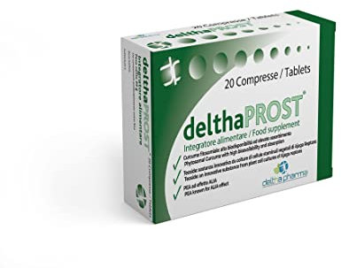 Integratore Prostata con Teoside (Ajuga Reptans), PEA, NAcetilcisteina, Resveratrolo e Curcuma fitosomiale (Meriva) e semi di zucca made in Italy no controindicazioni