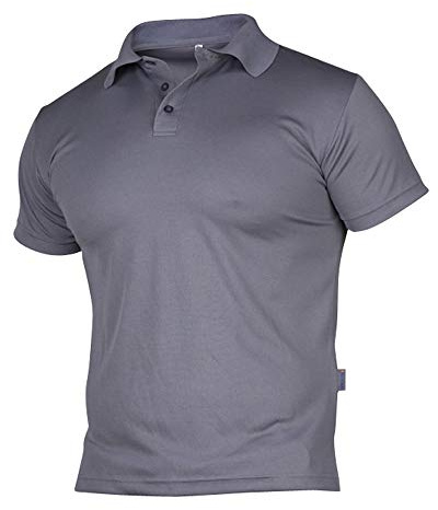 Top Swede 8127-09-07 Modelo 8127 - Polo funcional, gris, talla XL