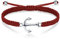 J.Endéar Anker Armband für Damen Herren Silber 925 Handgemachtes Geflochten Filigran Seil Kordel Sommer Meer Schmuck Geschenk, Maron