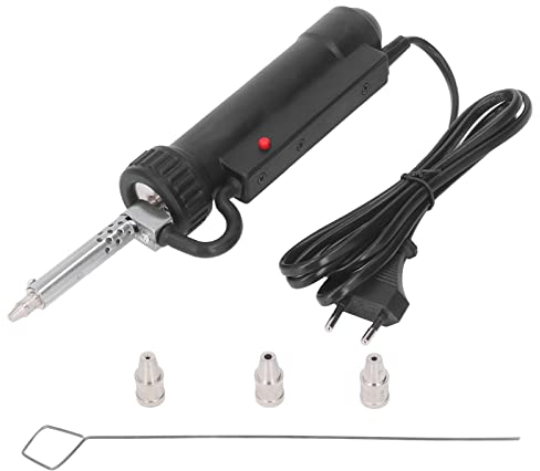 Pompe à dessouder,Ventouse à souder en Acier Inoxydable, Pistolet à dessouder Automatique avec 3 Buses d'aspiration