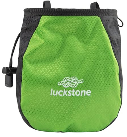 Yovslop Rock Climbing Chalk Bag Adjustable Drawstring Chalk Bag Bouldering Chalk Bag Bucket for Rock Climbing Weight Lifting Portable Bouldering Chalk Bag Bucket