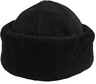 Cappello invernale in finta pelliccia, caldo ed elegante, per uomini e donne, berretto da caccia, accessori da campeggio, nero, M-XL