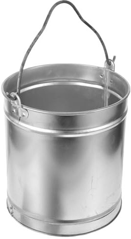 Toyvian Cubo De Cenizas para De Metal Asa Cubo para Quemador De Barbacoa para Exteriores Contenedor Metálico para Quemar Basura Jardín